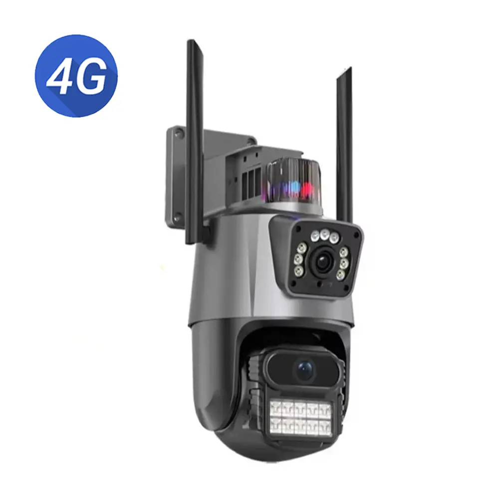 دوربین مینی اسپیددام دو لنز 4K سیمکارتی V380 مدل PH5