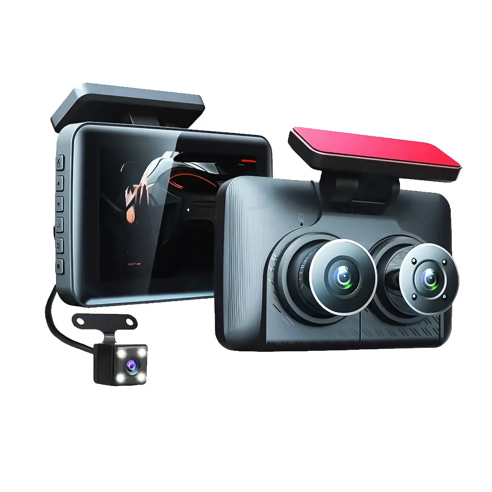 دوربین ثبت وقایع خودرو 3 لنز مدل Y18