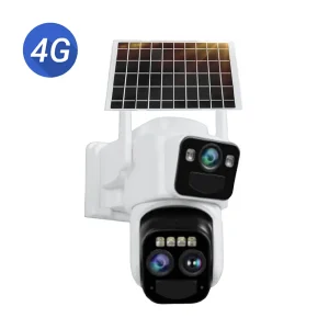 دوربین مینی اسپیددام 2 لنز خورشیدی سیمکارتی 10X زوم اپتیکال مدل C10